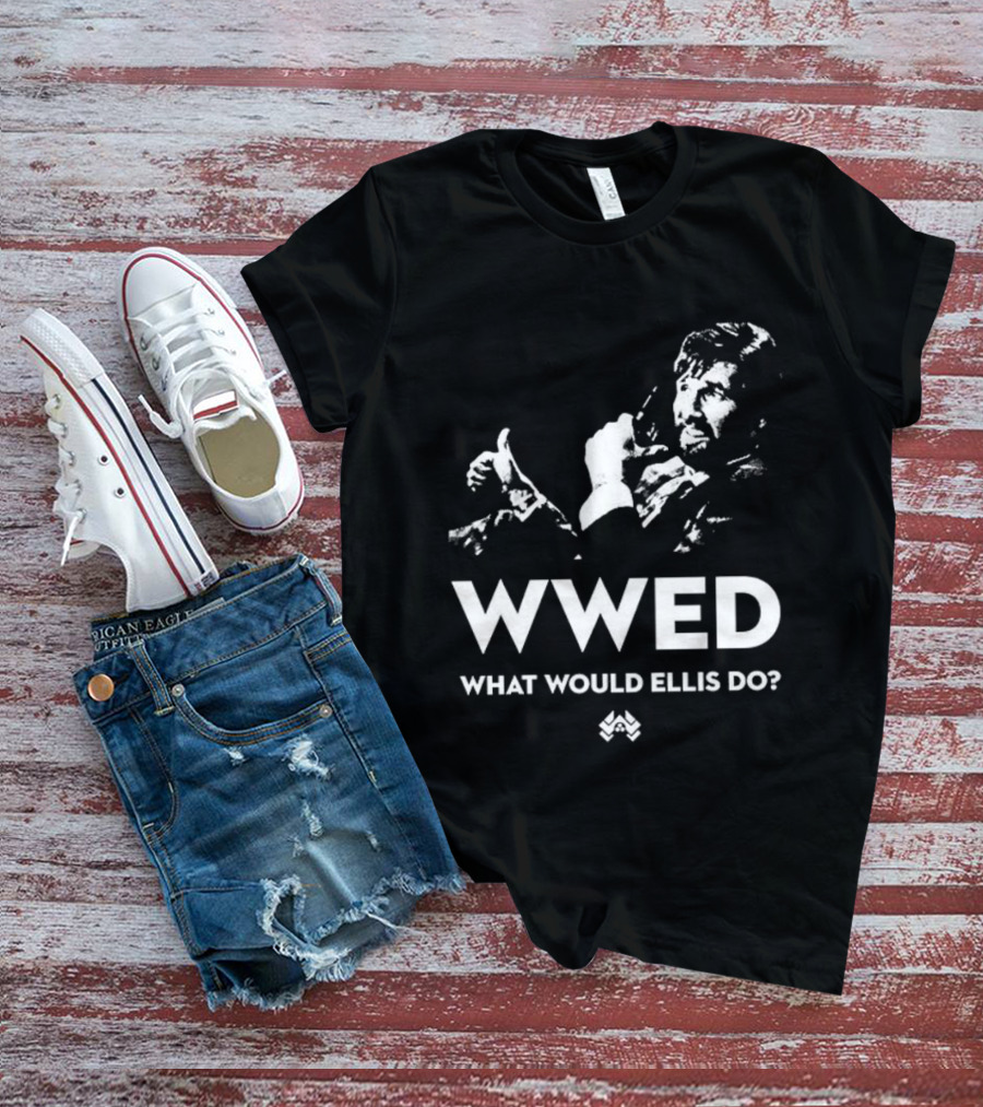 WWED What Would Ellis Do Die Hard Iconic Scene T-Shirt