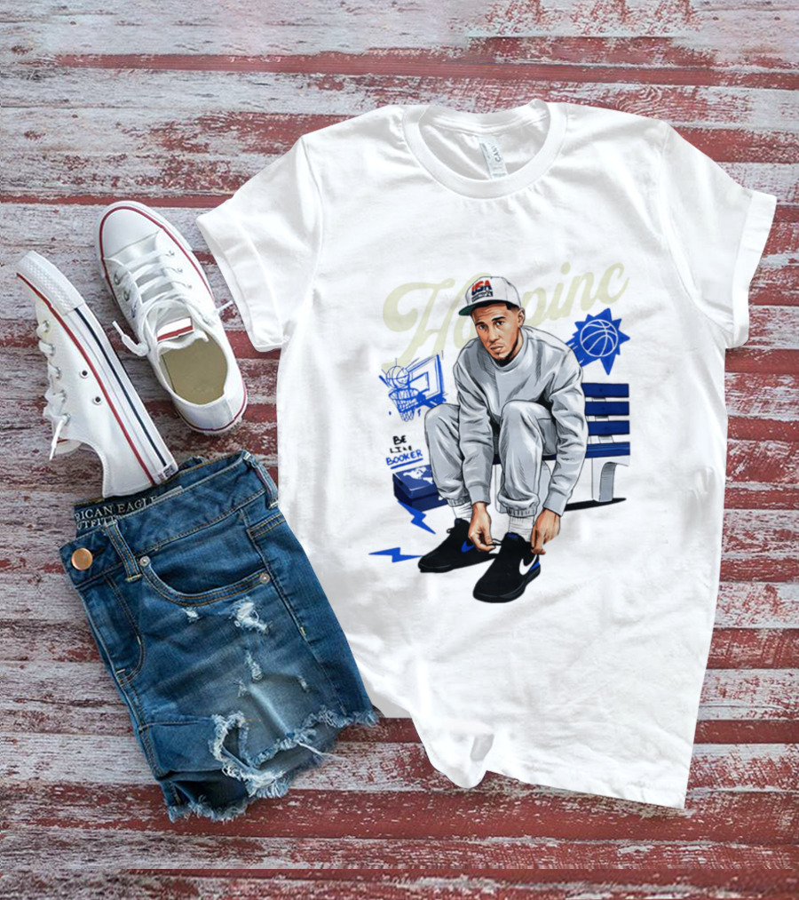 Hooping USA Basketball Player Be Like Book Bench Sneakers T-Shirt