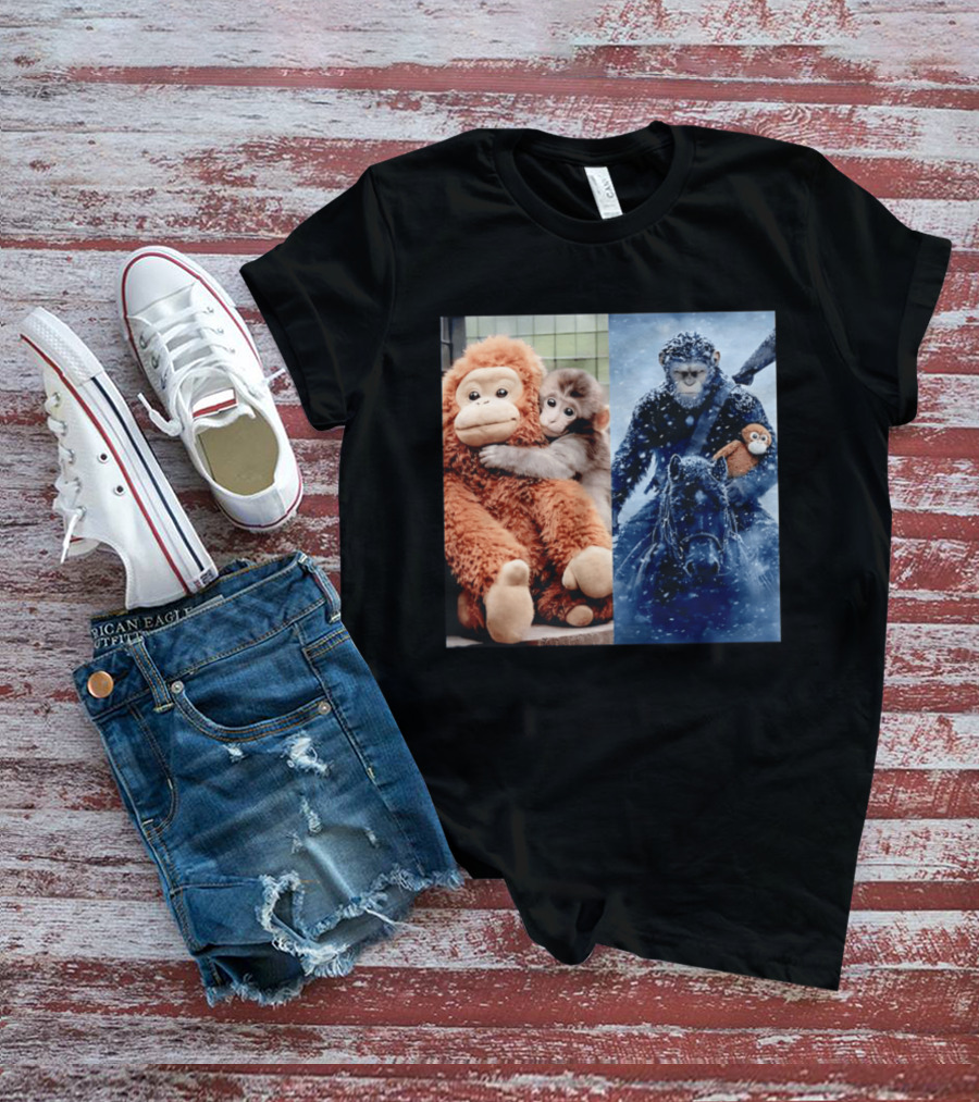 Punch Kun Monkey Evolution Young To Adult 2026 T-Shirt