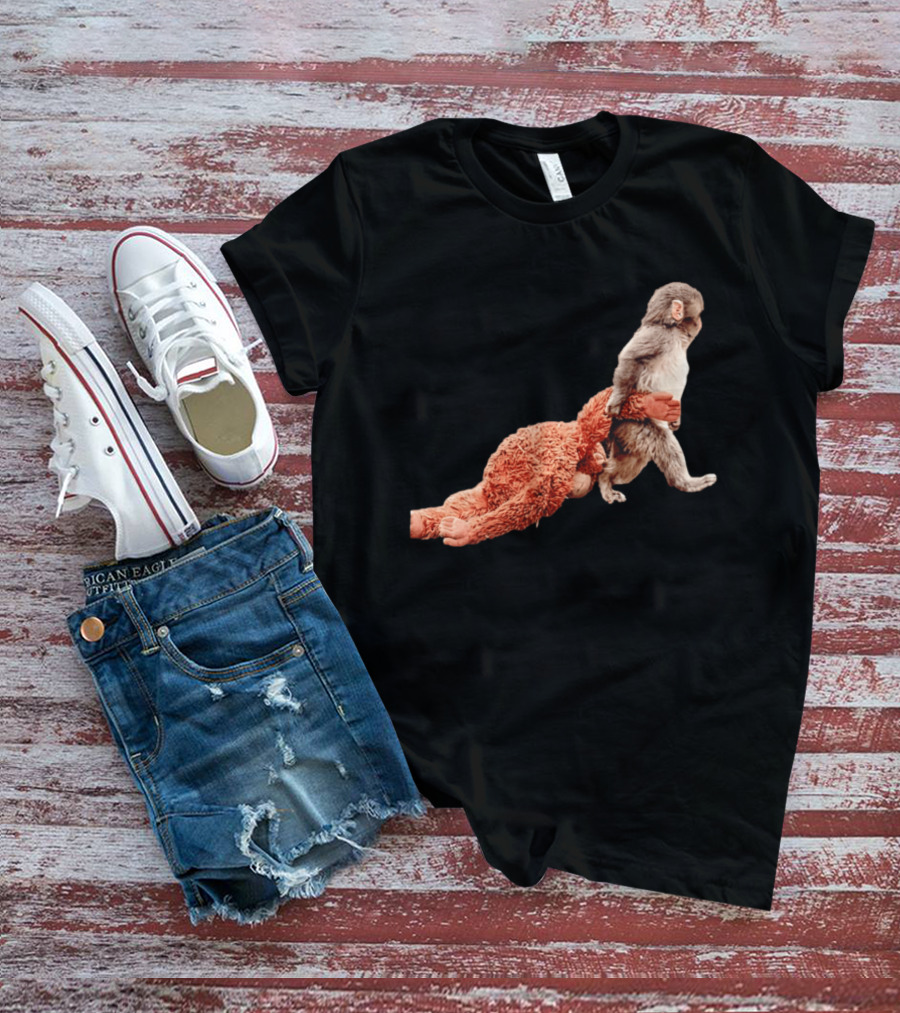 Punch Kun Monkey Meme Baby Toy Duo T-Shirt