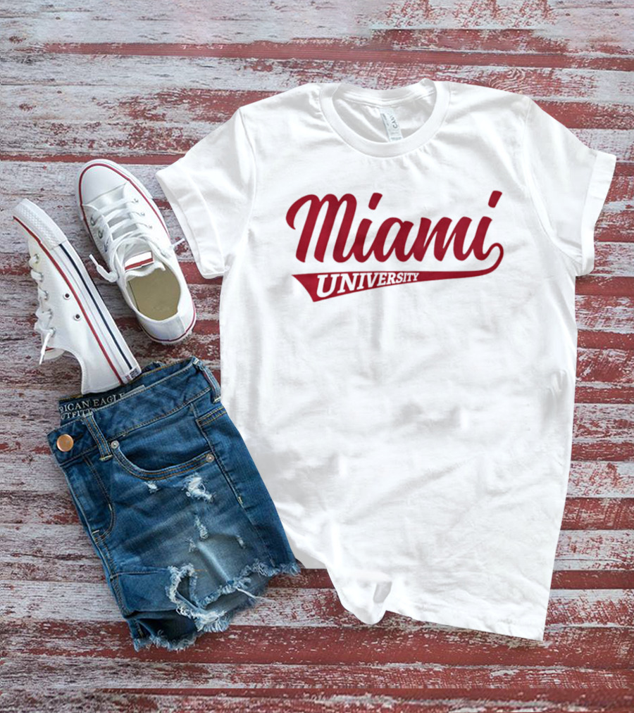 Miami University RedHawks Classic Script T-Shirt