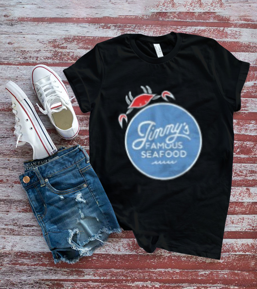 Jimmy's Famous Seafood Go Fuck Yourself Red Crab Circular Motif T-Shirt