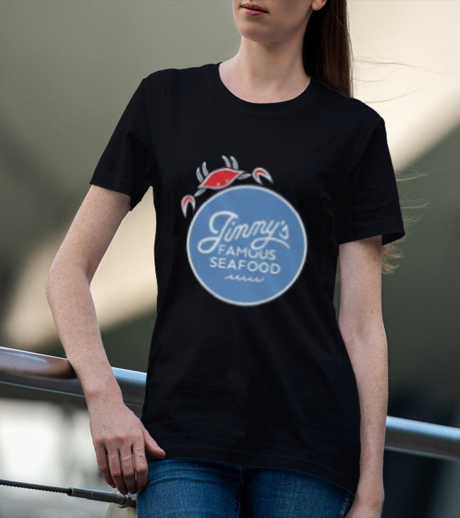 Jimmy's Famous Seafood Go Fuck Yourself Red Crab Circular Motif T-Shirt