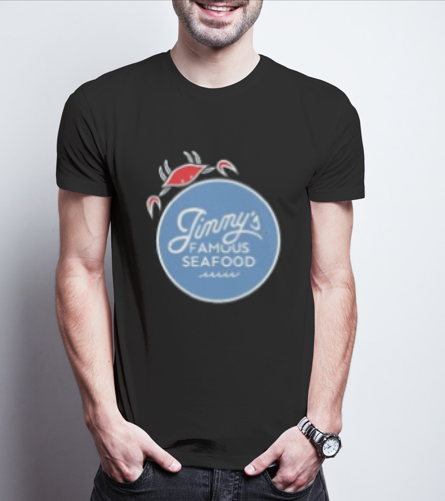 Jimmy's Famous Seafood Go Fuck Yourself Red Crab Circular Motif T-Shirt