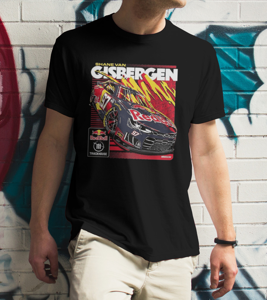 Shane Van Gisbergen 97 Red Bull Trackhouse NASCAR T-Shirt