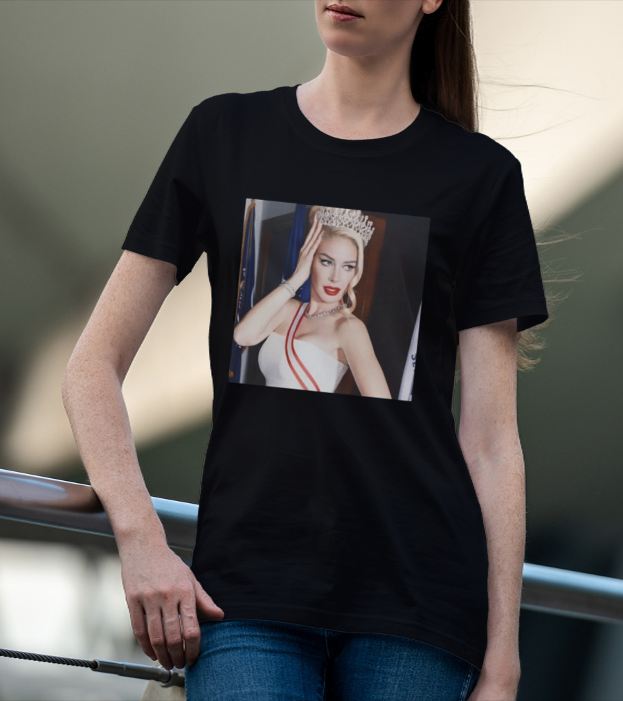 Heidi Montag Spencer Pratt Beauty Queen Crown Elegance T-Shirt