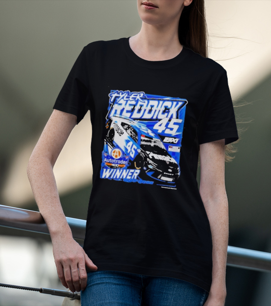 Tyler Reddick 45 Autotrader Winner Nascar Cup Series 2026 T-Shirt