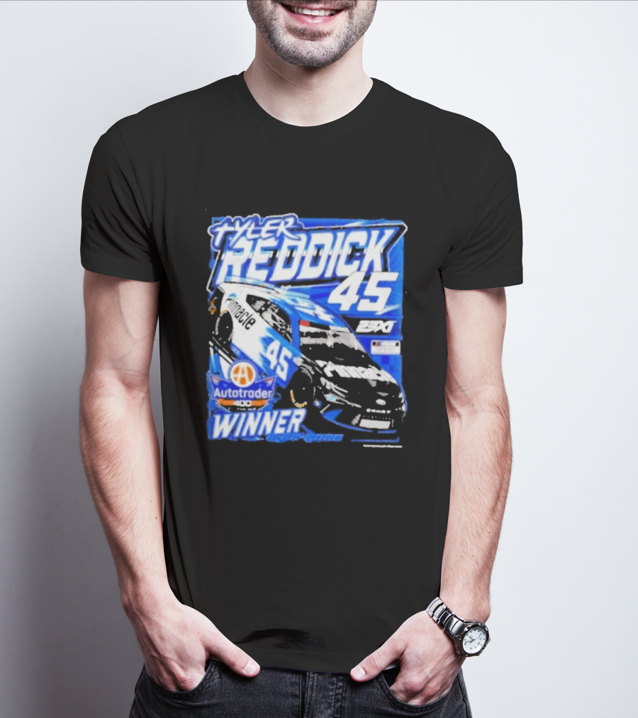 Tyler Reddick 45 Autotrader Winner Nascar Cup Series 2026 T-Shirt