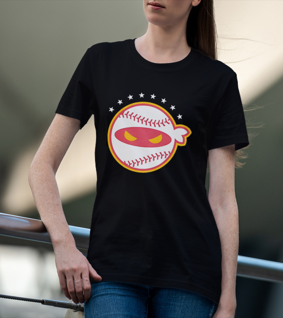 Venezuela Baseball Ninja Stars Pitching Ninja T-Shirt
