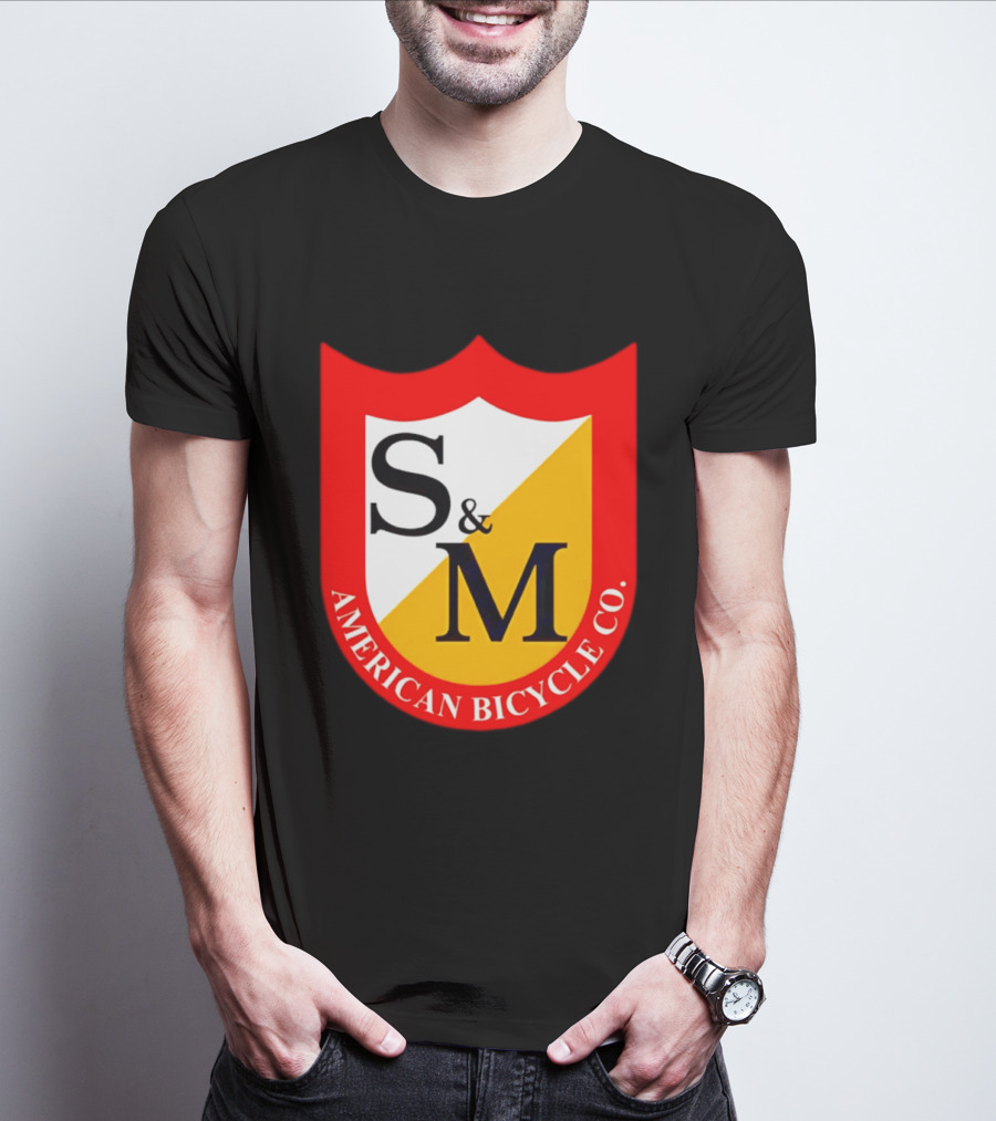 S&M American Bicycle Co Shield T-Shirt