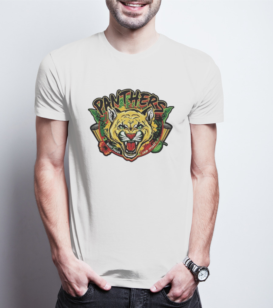 Florida Panthers 2026 Black History Night Silent Power Loud Impact T-Shirt
