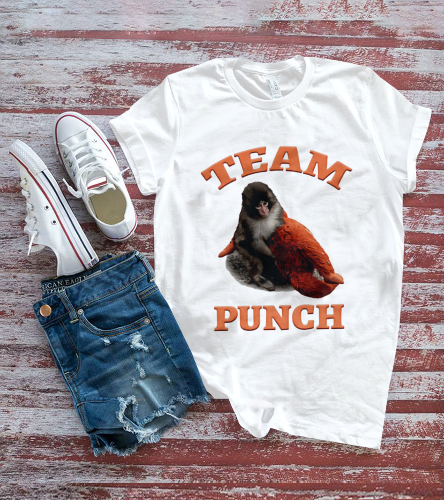 Team Punch Monkey 2026 Collage T-Shirt
