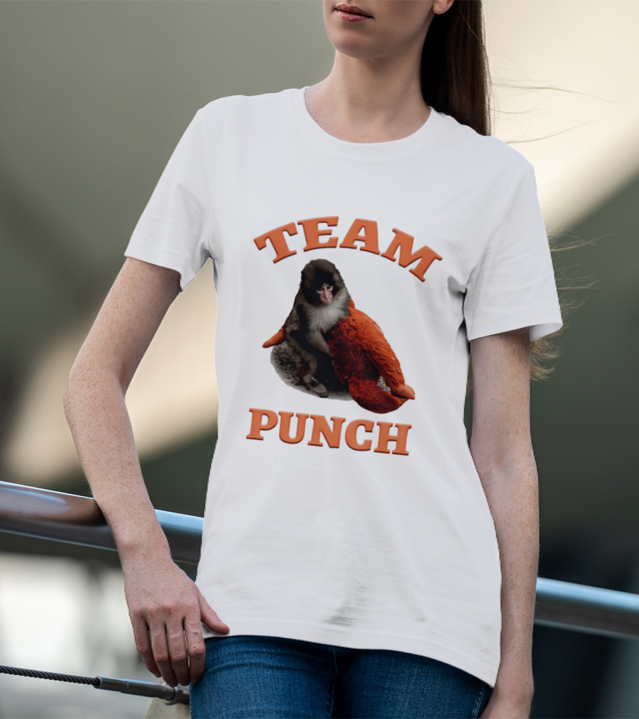 Team Punch Monkey 2026 Collage T-Shirt