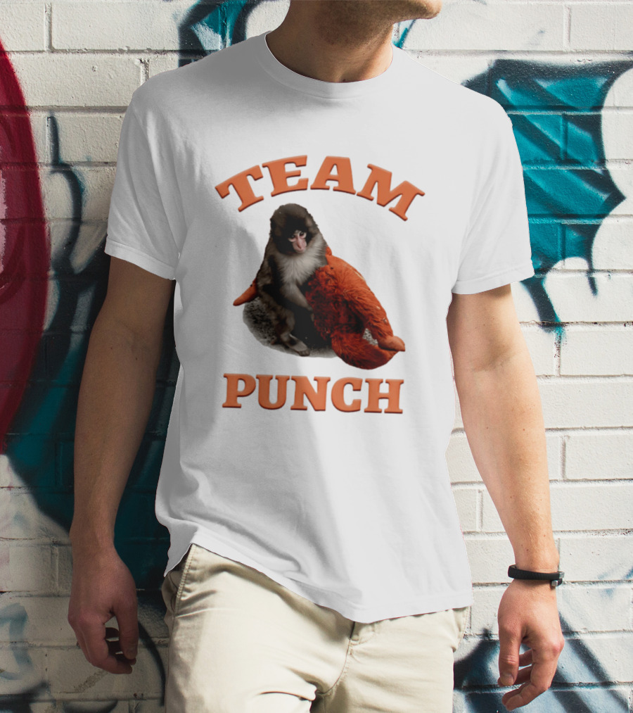 Team Punch Monkey 2026 Collage T-Shirt