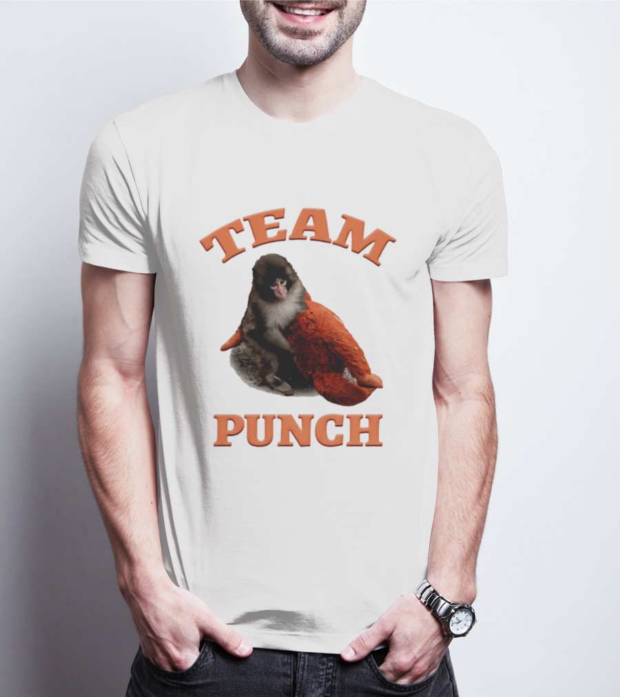 Team Punch Monkey 2026 Collage T-Shirt