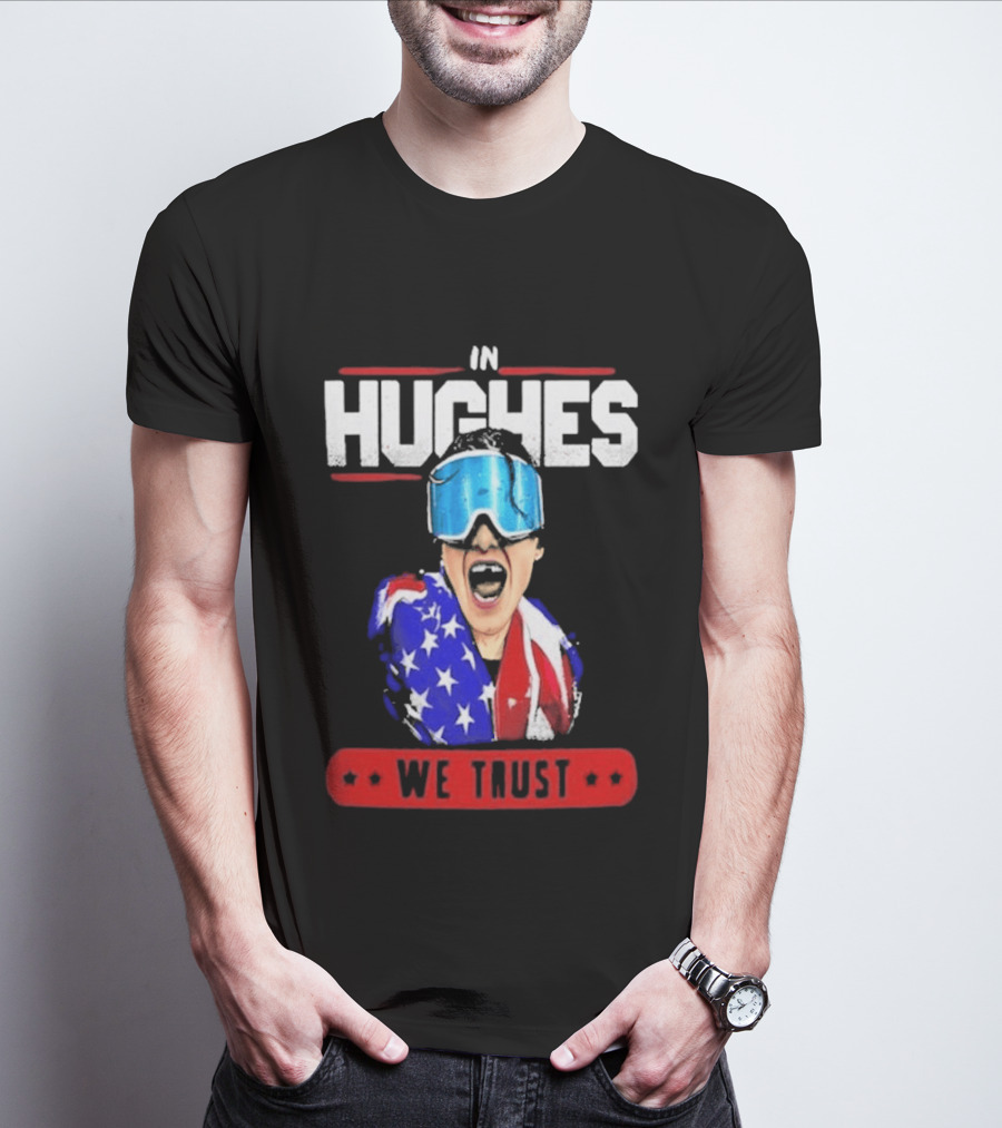 In Hughes We Trust Patriotic Goggles ákafan T-Shirt