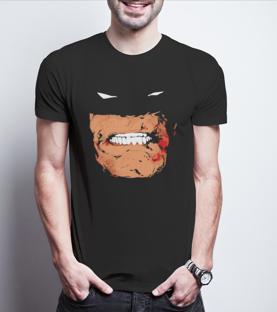 Batman Full Face Fierce Expression T-Shirt