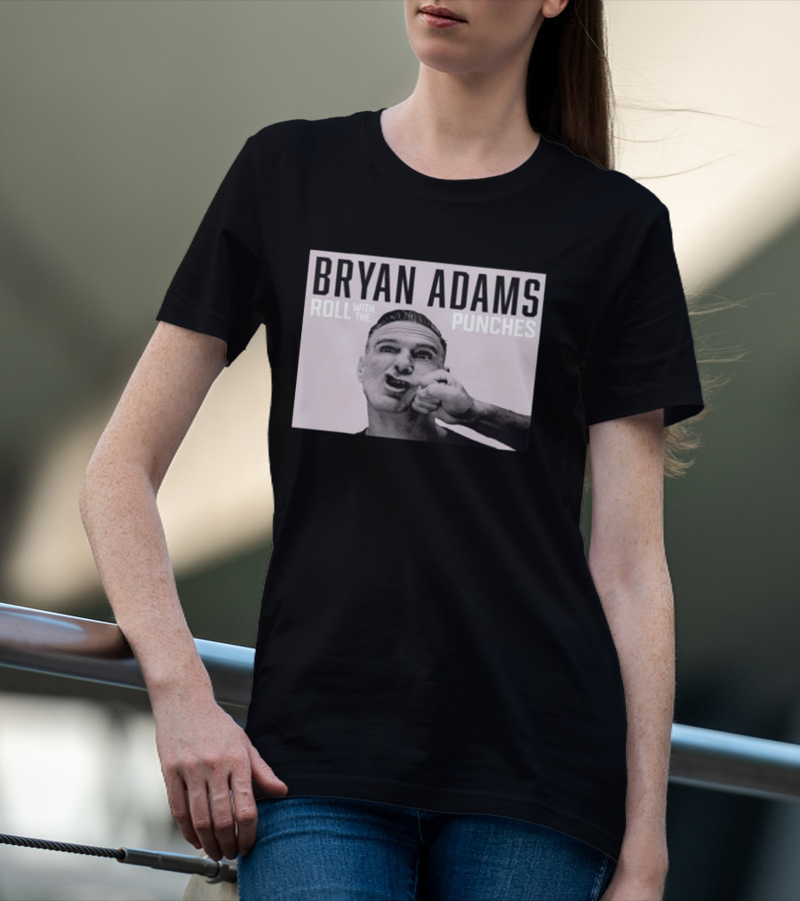 Bryan Adams Roll With The Punches Tour 2026 Dates T-Shirt