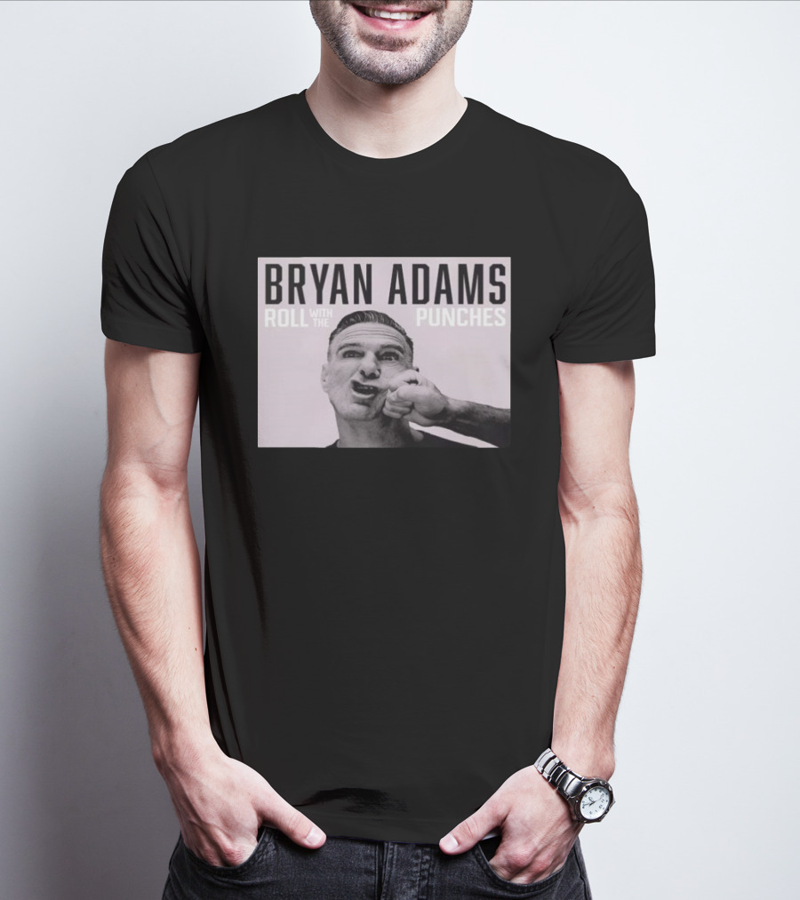Bryan Adams Roll With The Punches Tour 2026 Dates T-Shirt