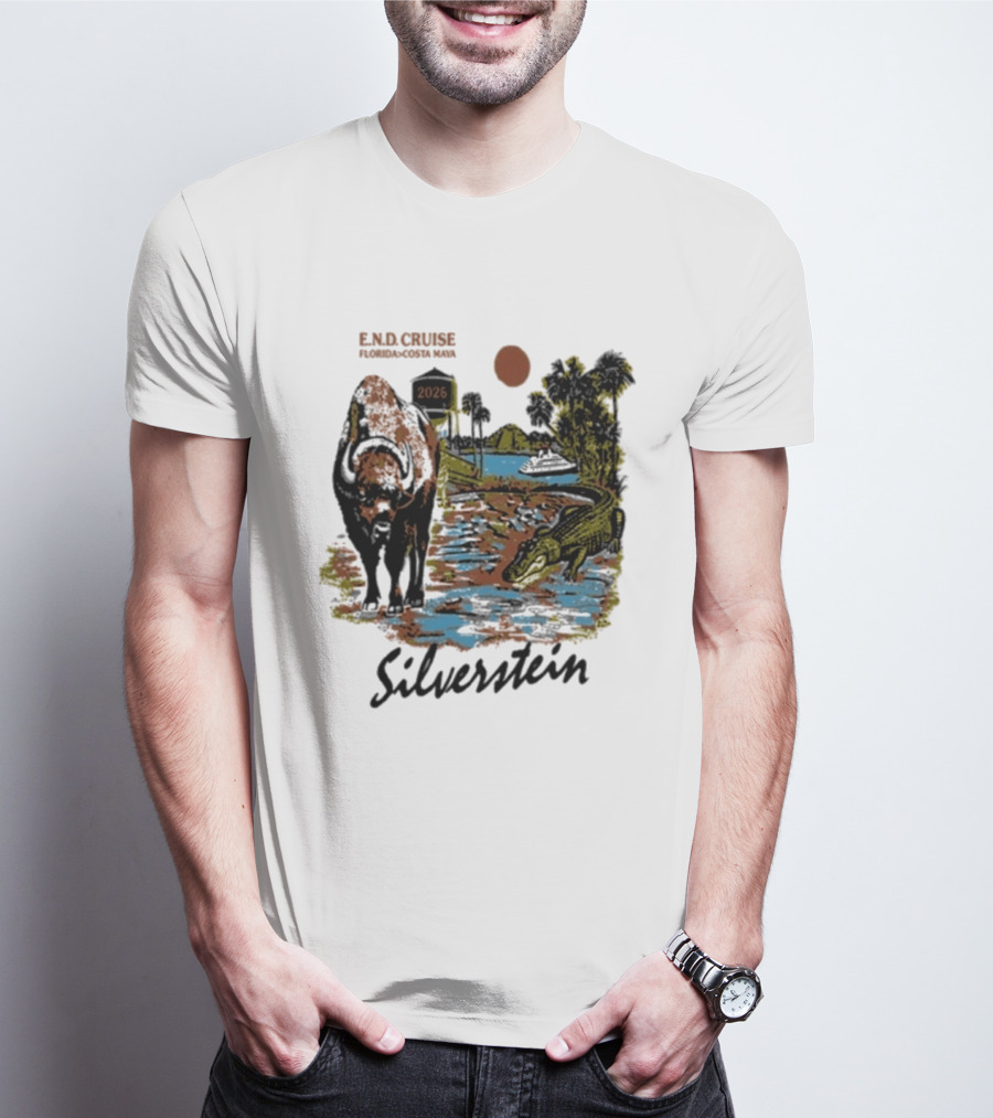 Silverstein Buffalo E.M.B. Cruise Florida Everglade 2026 Souvenir T-Shirt