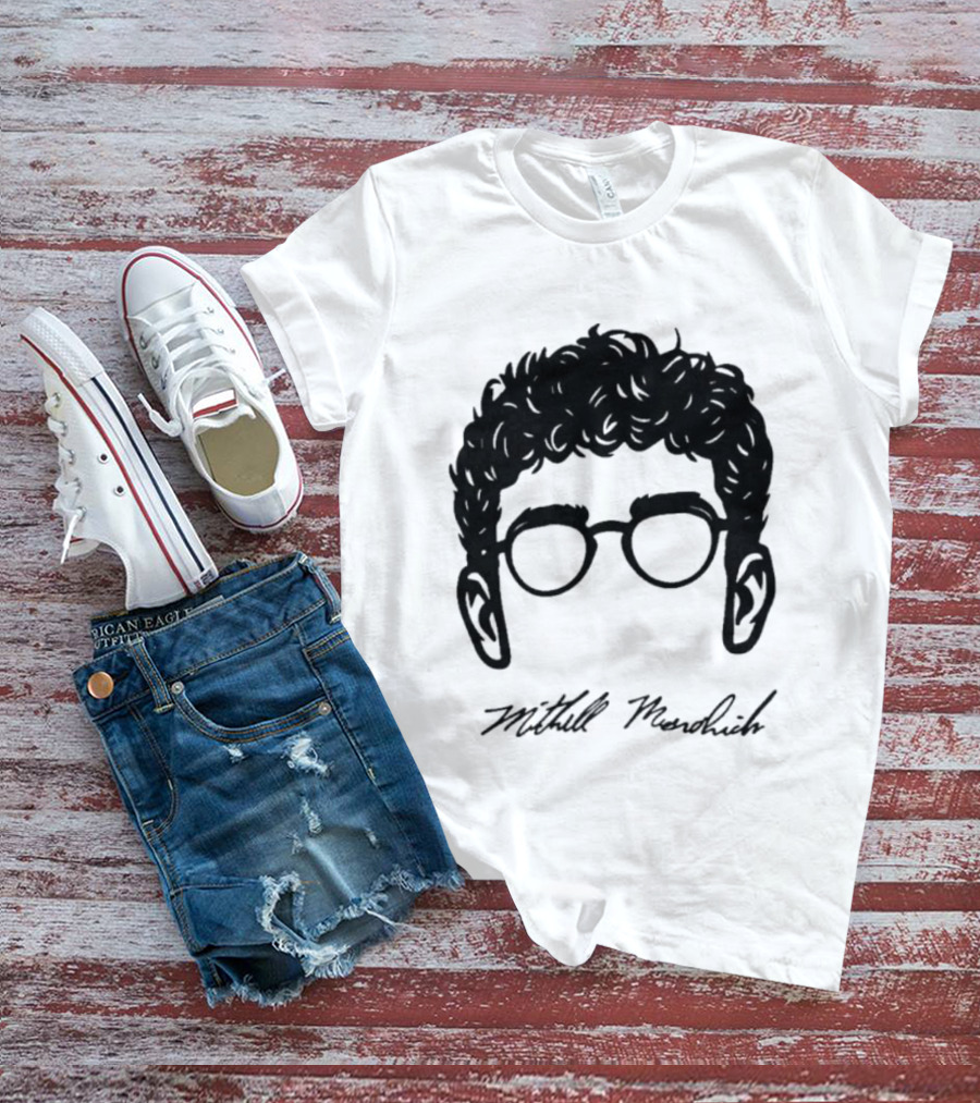 Mitchell Mesenbrink Glasses Hair Silhouette Cael Sanderson T-Shirt