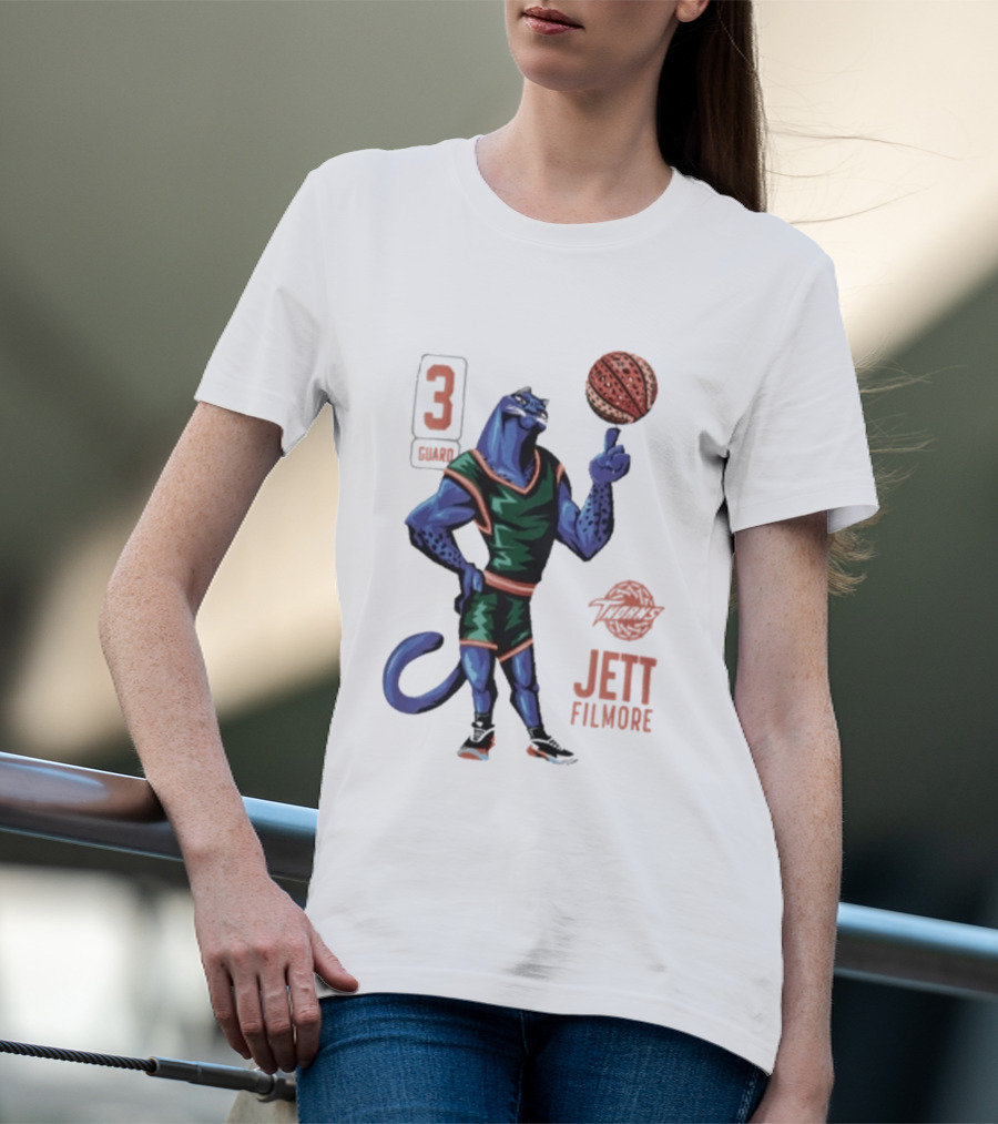 3 Champs Jett Filmore Thundercats Basketball Panther T-Shirt