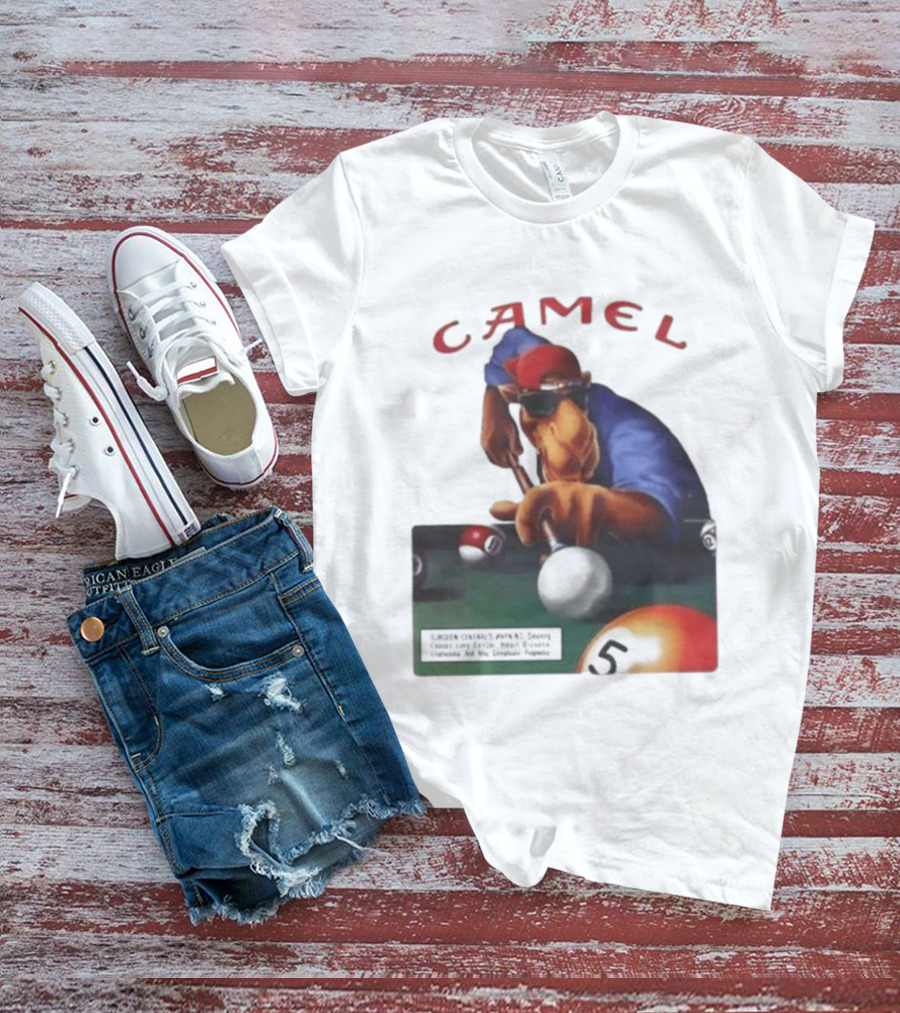 Camel 75th Birthday Joe Pool Player T-Shirt