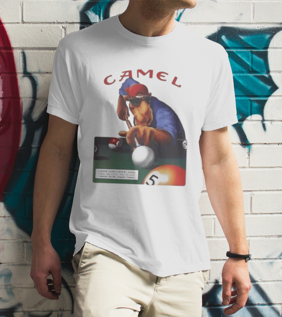 Camel 75th Birthday Joe Pool Player T-Shirt
