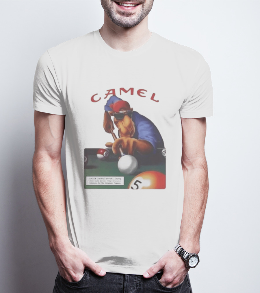 Camel 75th Birthday Joe Pool Player T-Shirt