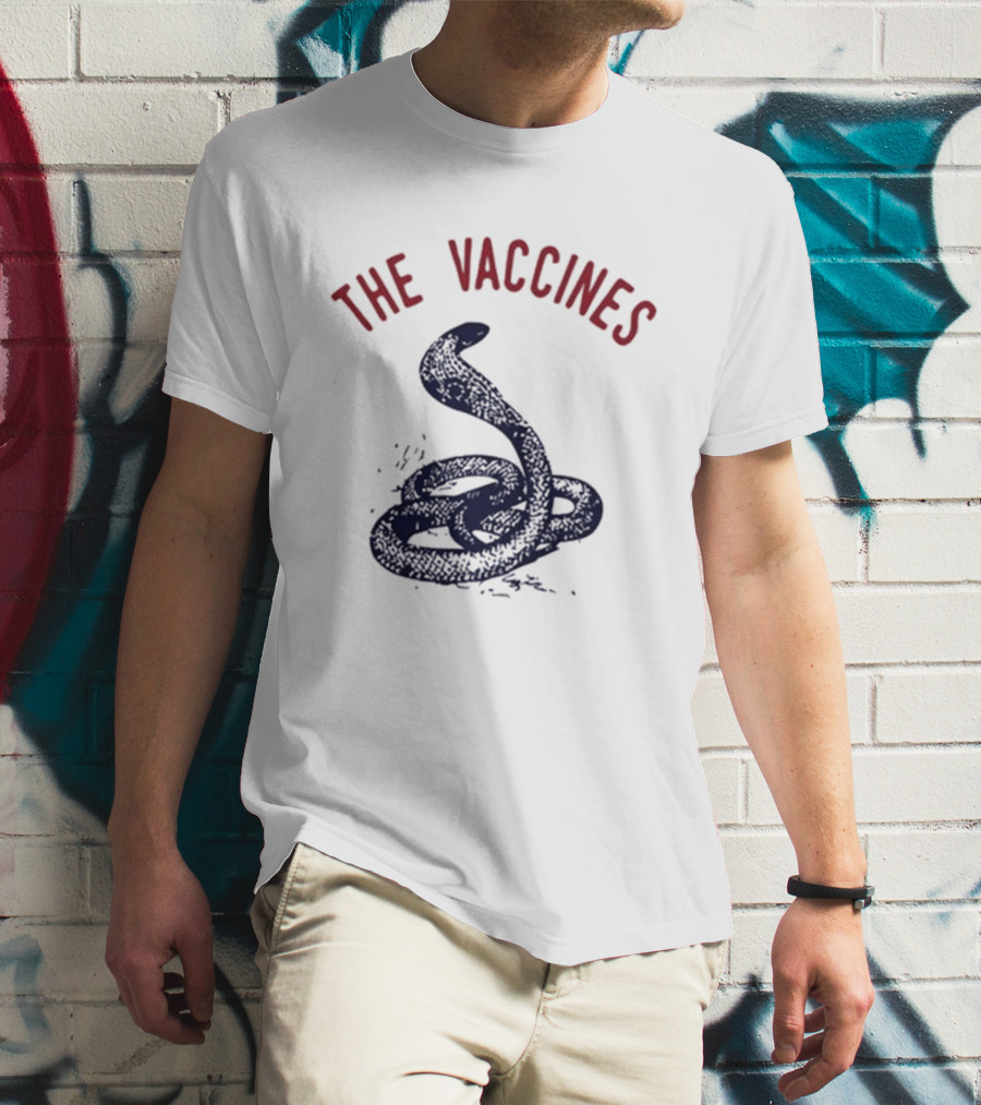 The Vaccines Tour 2026 Snake T-Shirt