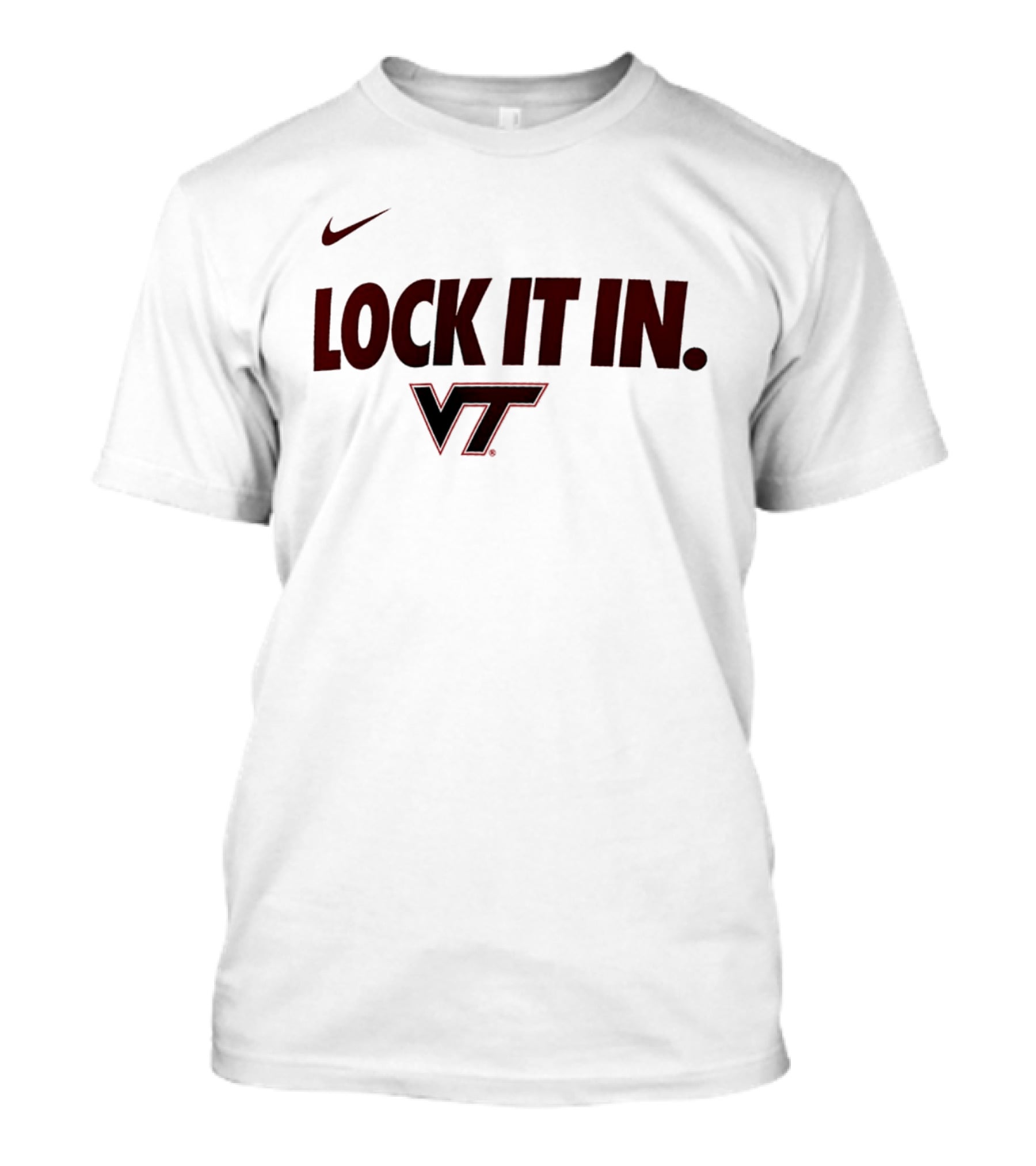 Nike Lock It In Virginia Tech Hokies VT 2026 WCC T-Shirt