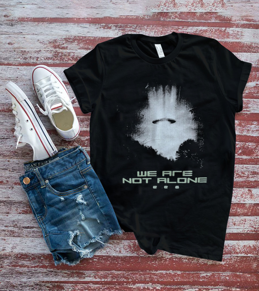 We Are Not Alone Alien Knit 1886 T-Shirt