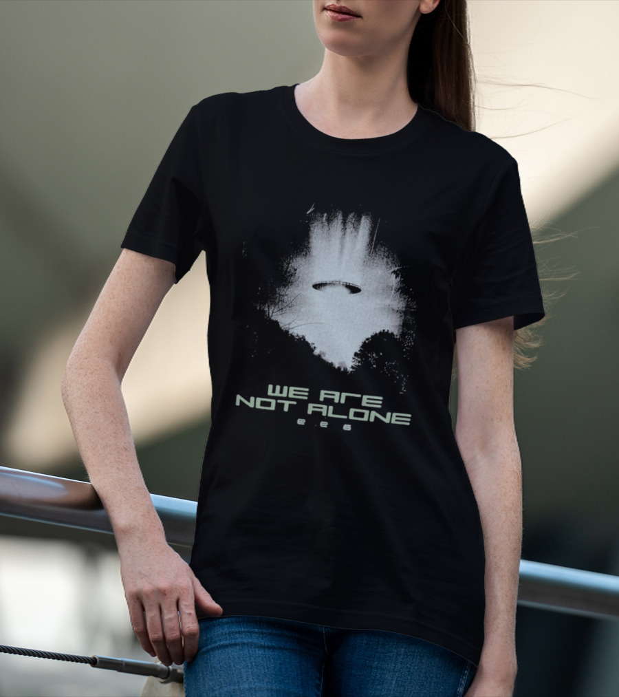 We Are Not Alone Alien Knit 1886 T-Shirt