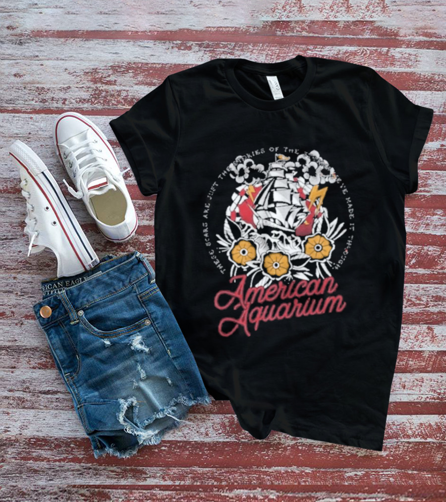 American Aquarium Hope Floats Sinking Ship Roses Make It Through T-Shirt