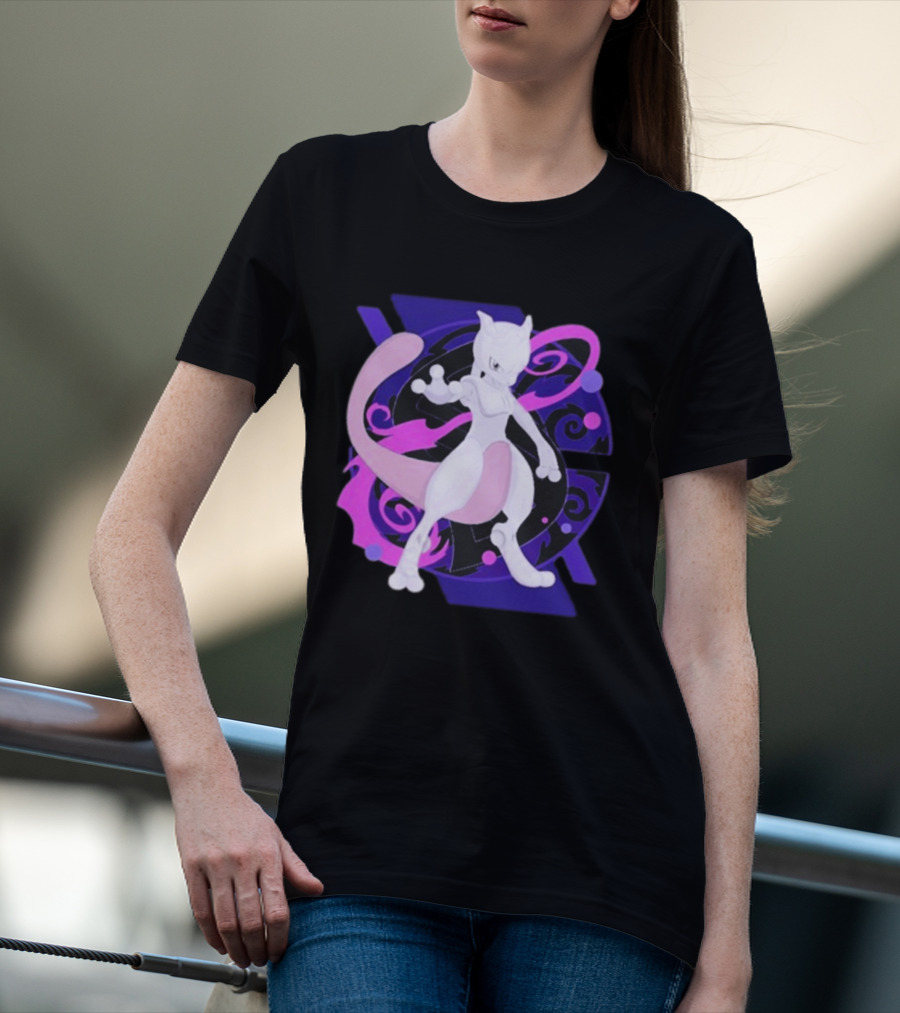 Mewtwo Pokemon Go Fest 2026 Psychedelic T-Shirt