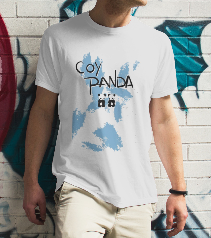 Coy Panda Chaos Like It's Paint T-Shirt