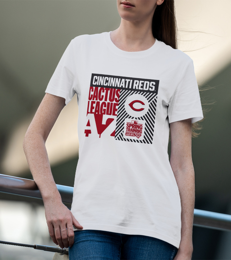 Cincinnati Reds Cactus League AZ 2026 Spring Training T-Shirt