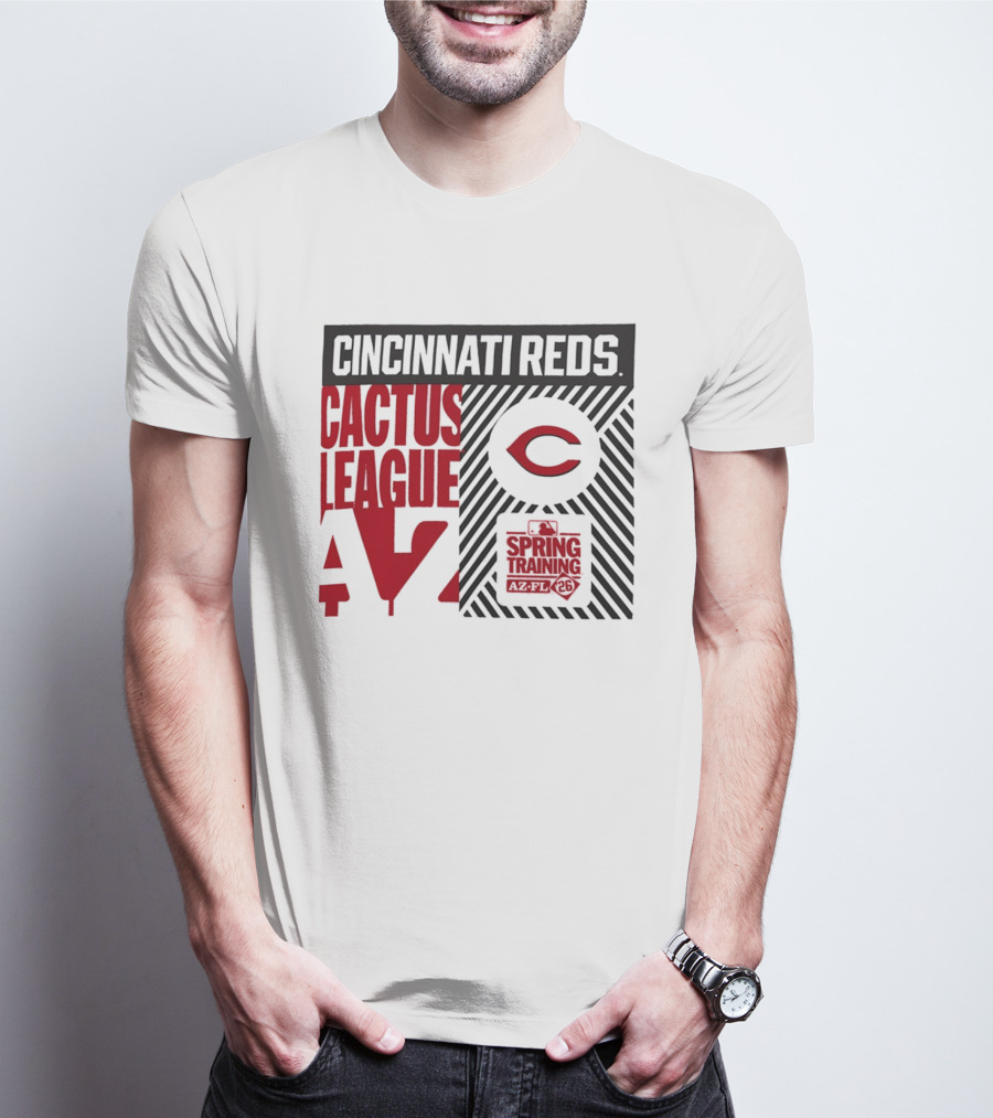 Cincinnati Reds Cactus League AZ 2026 Spring Training T-Shirt