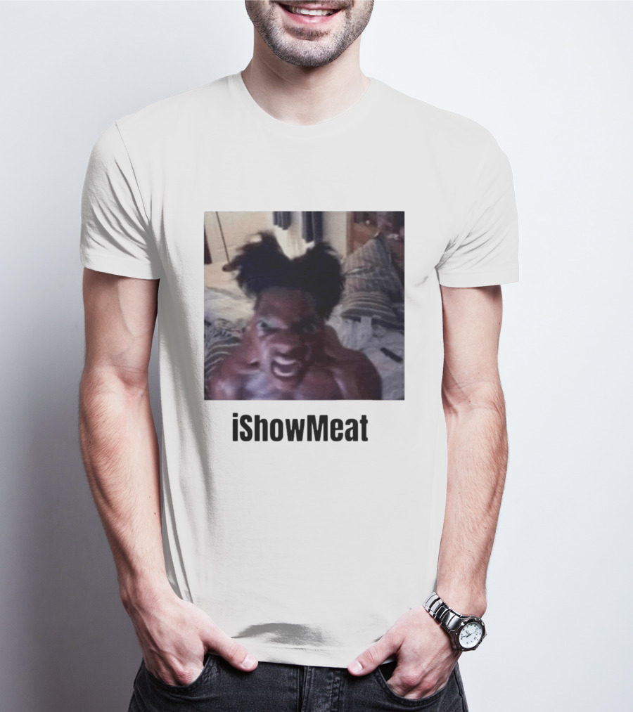 IShowMeat Viral Meme Image Popularity T-Shirt