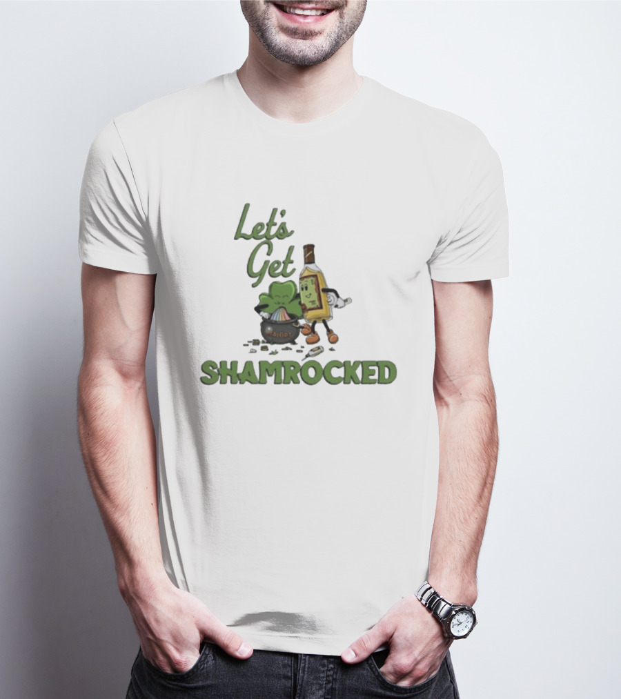 Let's Get Shamrocked Malört St. Patrick's Day T-Shirt