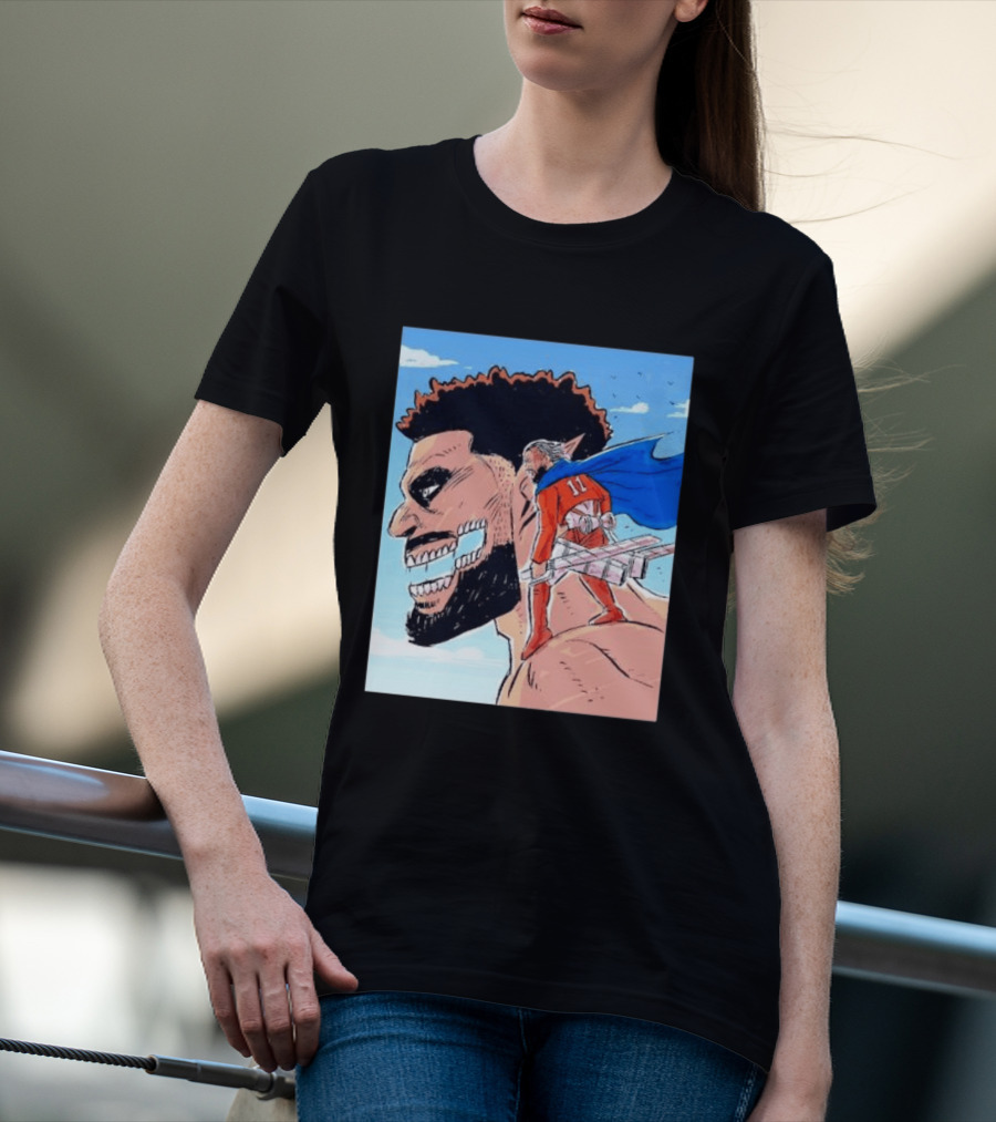 Attack On Titan Jalen Brunson New York Knicks T-Shirt