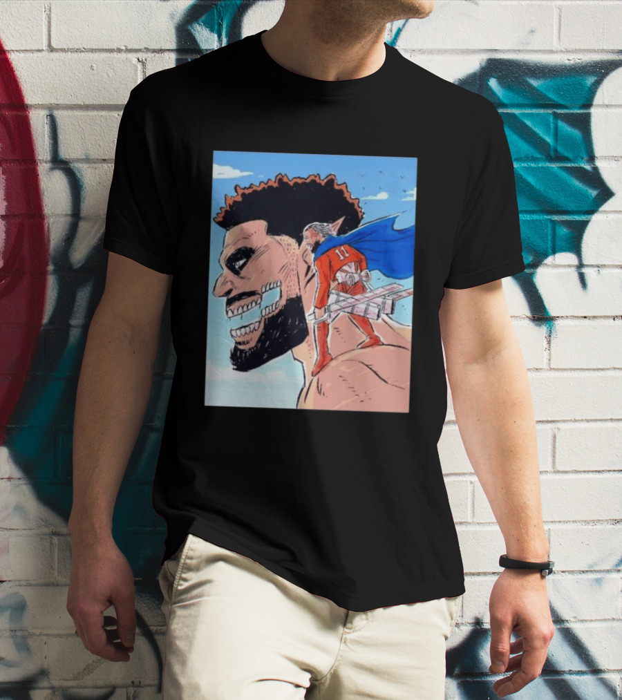 Attack On Titan Jalen Brunson New York Knicks T-Shirt