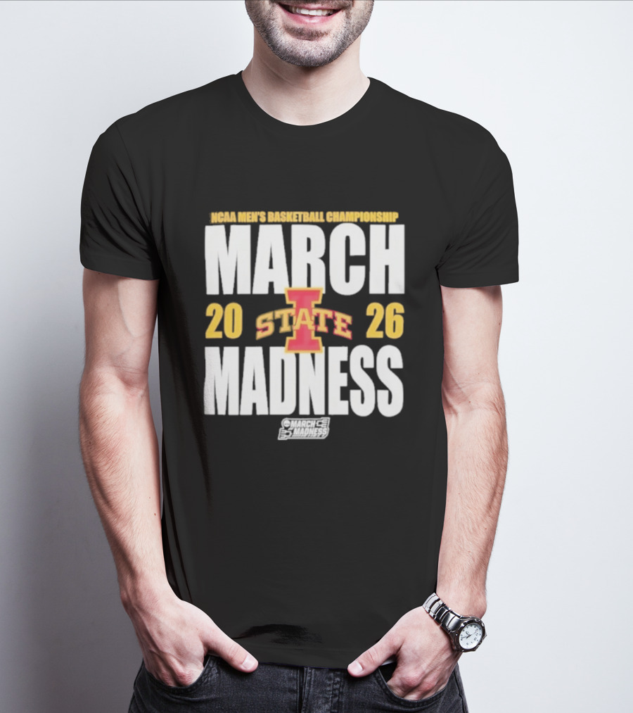 Iowa State NCAA Basketball Championships 2026 March Madness T-Shirt