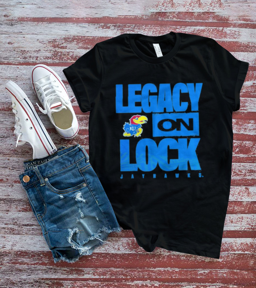 Legacy On Lock Kansas Jayhawks 2026 March Madness T-Shirt
