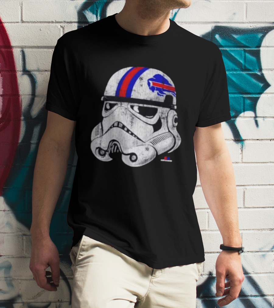 Buffalo Bills Storm Trooper Helmet Mafia T-Shirt
