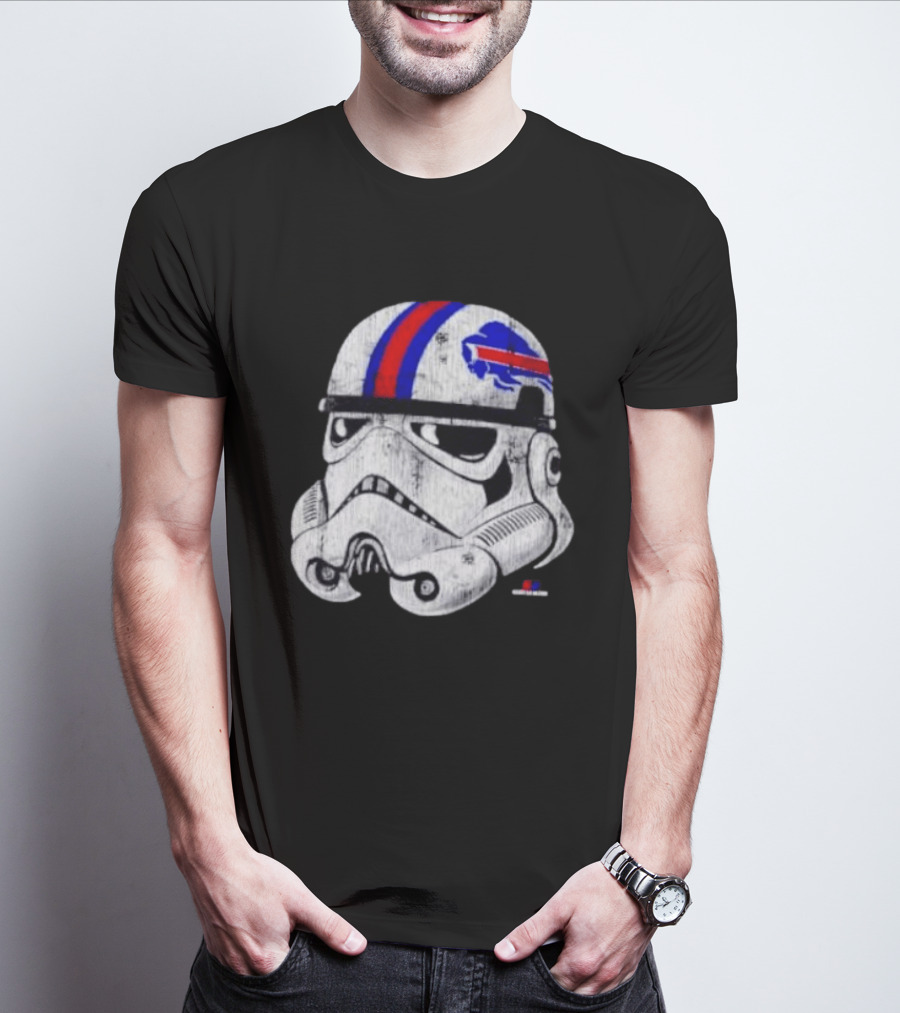 Buffalo Bills Storm Trooper Helmet Mafia T-Shirt