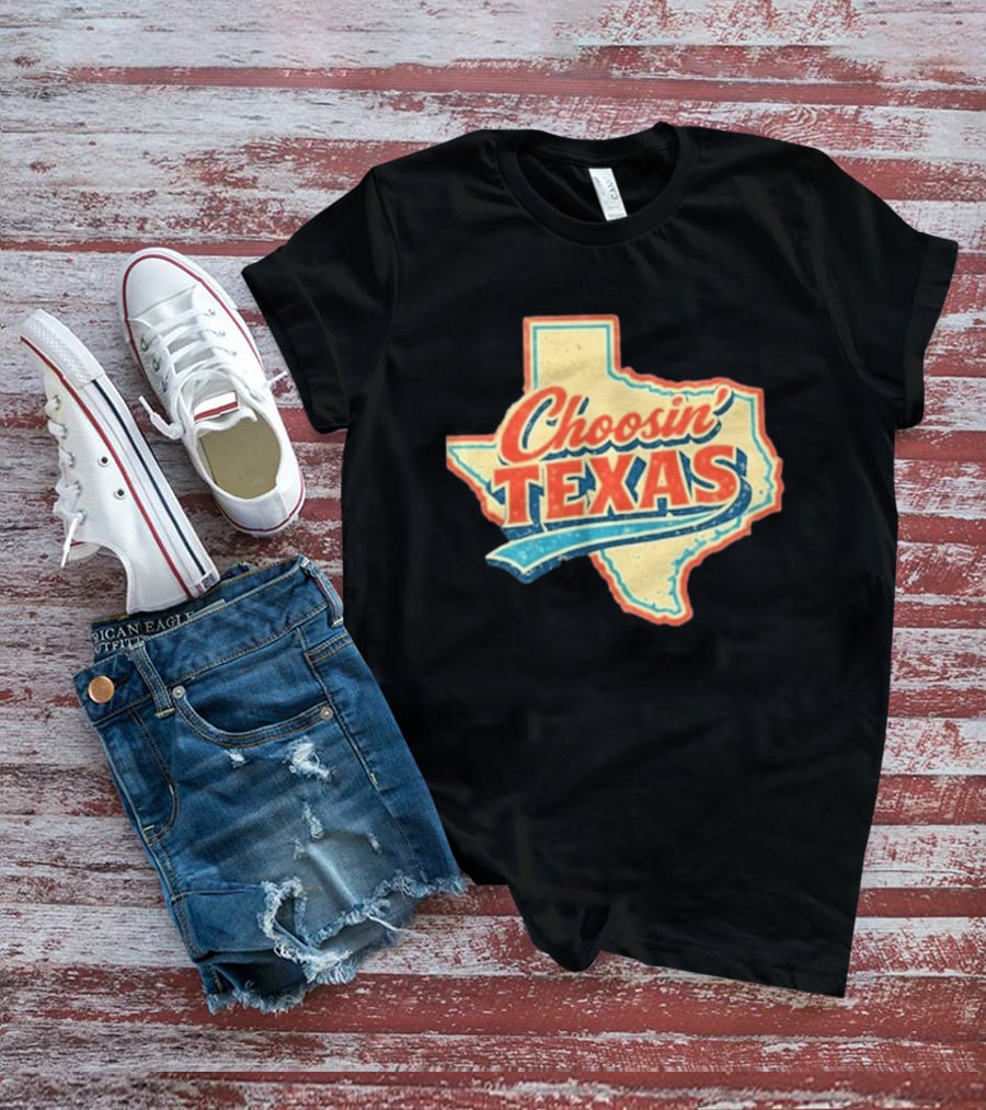 Choosin' Texas Map T-Shirt