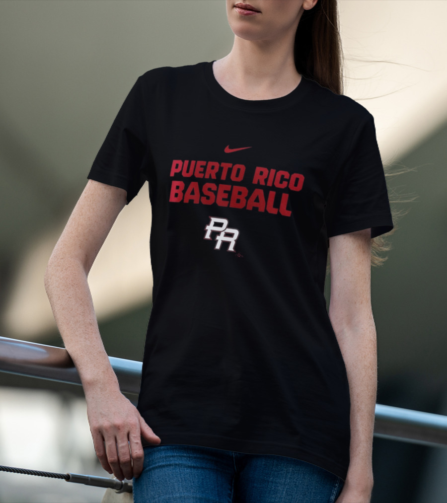 Puerto Rico Baseball 2026 World Baseball Classic PR Nike T-Shirt