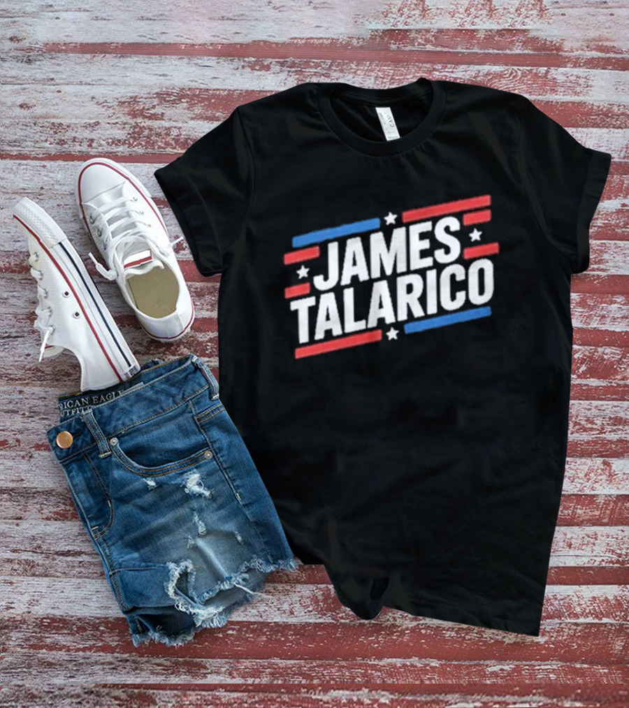 James Talarico Texas Political Red White Blue Campaign T-Shirt