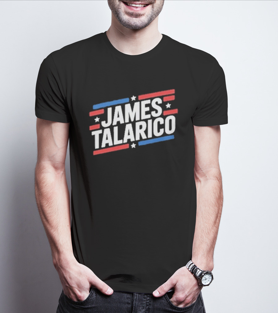 James Talarico Texas Political Red White Blue Campaign T-Shirt